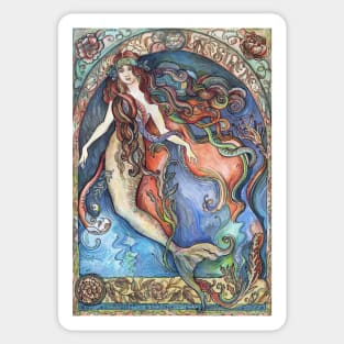 Mermaid - La Sirene Sticker